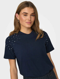 Jacqueline de Yong Molly pearl top Veelkleurig - L