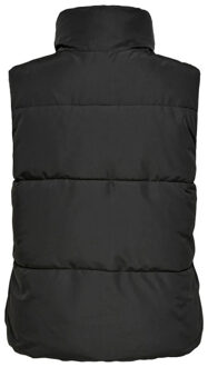 Jacqueline de Yong Newerica short waistcoat Zwart