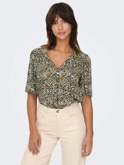 Jacqueline de Yong Nile life 2/4 top Veelkleurig - XL