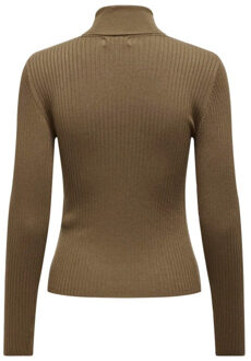 Jacqueline de Yong Plum l/s roll neck pullover knt Veelkleurig - M