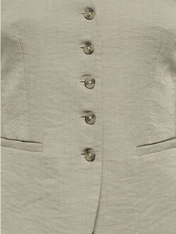 Jacqueline de Yong river s/l waistcoat tlr 15354010 weathered teak Bruin - M