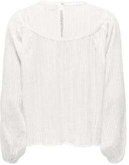 Jacqueline de Yong Sia l/s embroidery top Veelkleurig - M