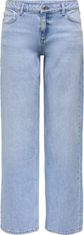 Jacqueline de Yong Straight Fit KATIE licht blauw - S-L32;M-L32;L-L32