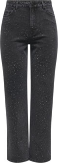 Jacqueline de Yong Straight Fit STINE STONE zwart - M-L32
