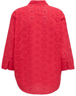 Jacqueline de Yong Tallie 3/4 long shirt Veelkleurig