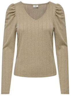 Jacqueline de Yong Tonsy lina v-neck top Veelkleurig