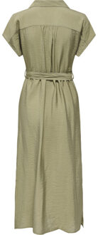 Jacqueline de Yong troya life s/l midi dress wvn di 15347216 mermaid Groen