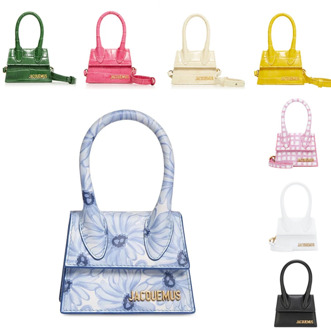 Jacquemus Brand Women's Bag Leather Designer Crossbody Bags Small PU Handbag Tote-bag New Solid Ladies Flap Bag for Women 2020