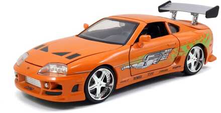 Jada Auto Fast & Furious 1995 Toyota S 1:24 Die-cast Oranje