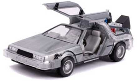 Jada Toys auto Back to the Future 2 DeLorean 1:24 die-cast zilver Zilverkleurig
