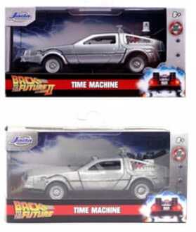 Jada Toys Back to the Future Diecast Models 1/32 Time Machine Display (6)