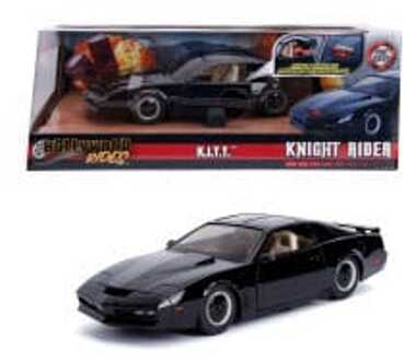 Jada Toys Knight Rider Diecast Model 1/24 1982 Ponitac Trans AM Try Me Kitt