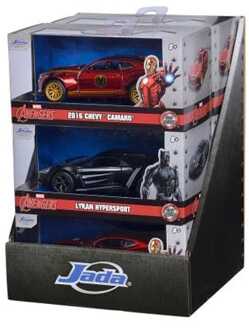 Jada Toys Marvel Vehicle 1:32 Assortment (6)