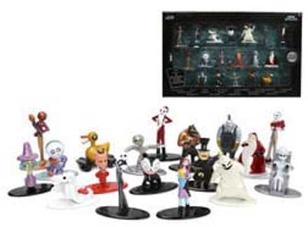 Jada Toys Nightmare before Christmas Nano Metalfigs Diecast Mini Figures 18-Pack 4 cm