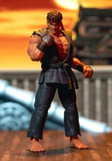 Jada Toys Ultra Street Fighter II: The Final Challengers Action Figure 1/12 Evil Ryu SDCC 2023 Exclusive 15 cm
