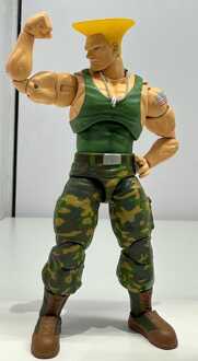 Jada Toys Ultra Street Fighter II: The Final Challengers Action Figure 1/12 Guile 15 cm