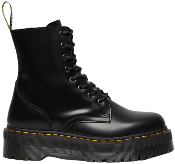 Jadon Dames Veterboots - Zwart - Maat 37