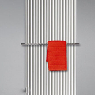 Jaga Iguana Aplano Accessoires handdoekhouder 63/74/85cm verchr alu 9087033660 Chroom