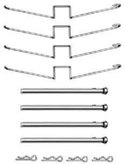 Jaguar Accessoireset, schijfremblok