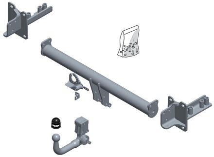 Jaguar Afneembare trekhaak, BMU kogel 616500