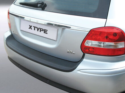 Jaguar Bumper beschermer passend voor Jaguar X-Type Estate 2007- Zwart GRRBP464