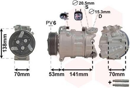 Jaguar compressor 0200K209