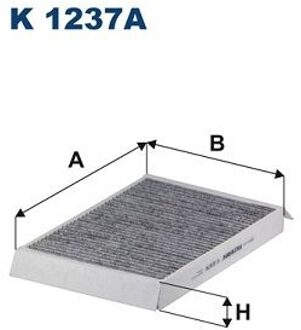 Jaguar Interieurfilter K1237A