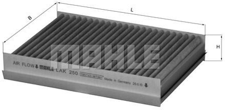Jaguar Interieurfilter LAK250