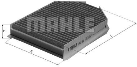 Jaguar Interieurfilter LAK364