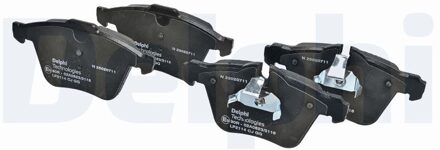 Jaguar Jeu De Plaquettes De Frein LP2114