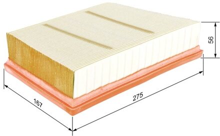 Jaguar Luchtfilterpatroon S0423