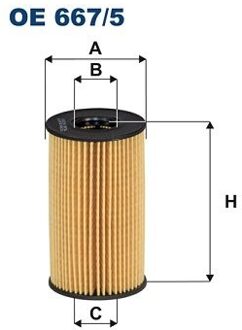 Jaguar Oliefilter OE6675