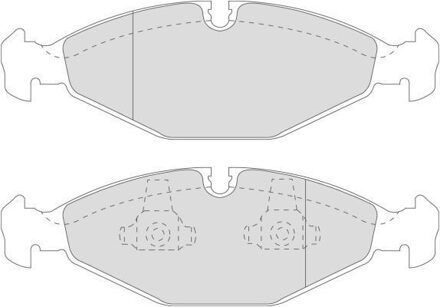 Jaguar Remblokken set