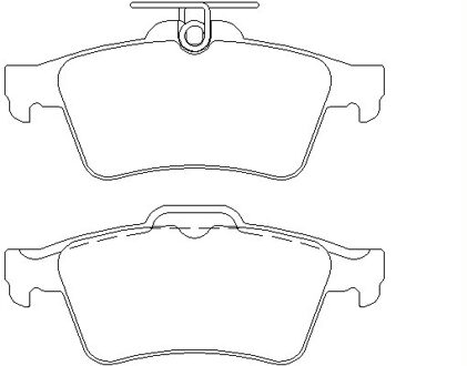 Jaguar Remblokken set