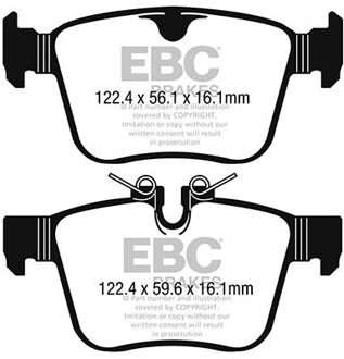 Jaguar Remblokkenset, schijfrem DPX2246
