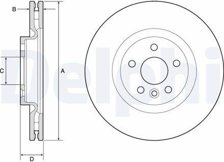 Jaguar Remschijf BG9183C