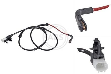 Jaguar Waarschuwingscontact, remvoering-/blokslijtage 39414