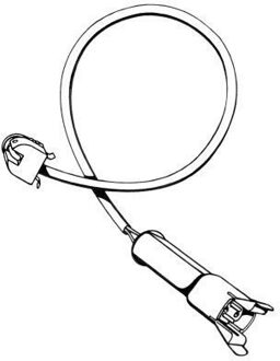 Jaguar Waarschuwingscontact, remvoering-/blokslijtage