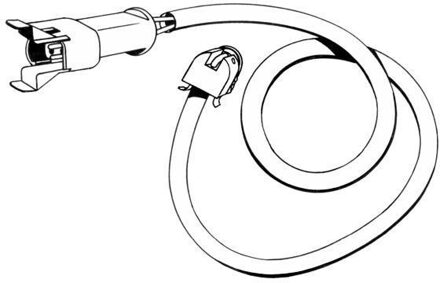 Jaguar Waarschuwingscontact, remvoering-/blokslijtage