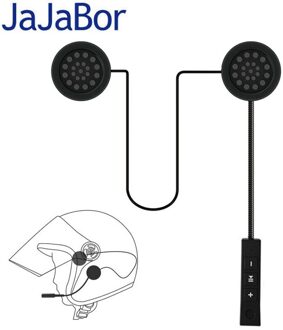 Jajabor Draadloze Bluetooth Headset Motorhelm Oortelefoon Hoofdtelefoon Speaker Handsfree Muziek Automatisch Antwoord BT8