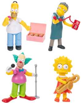 Jakks Pacific Simpsons Action Figures Wave 2 13 cm Assortment (6)