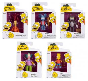 Jakks Pacific Simpsons Mini Figure Wave 2 7 cm Assortment (8)