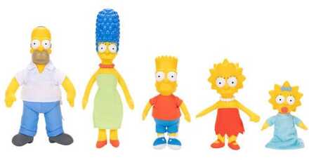 Jakks Pacific Simpsons Plush Figures Basic 27 cm Assortment (8)