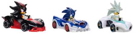 Jakks Pacific Sonic - The Hedgehog Diecast Vehicles 1/64 Wave 7 Assortment (4)