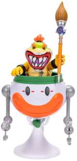 Jakks Pacific The Super Mario Galaxy Movie Action Figure Bowser Jr. with Clown Car 13 cm