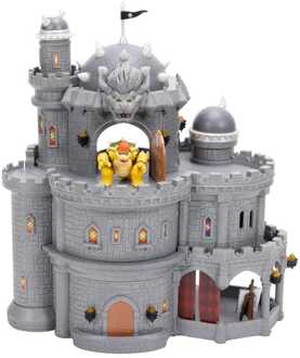 Jakks Pacific The Super Mario Galaxy Movie Deluxe Playset with 1 Mini Figure Bowser Castle