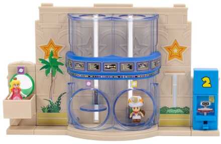Jakks Pacific The Super Mario Galaxy Movie Diorama with 2 Mini Figures Gateway Galaxy