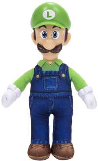 Jakks Pacific The Super Mario Galaxy Movie Plush Figure Luigi 23 cm