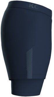 JAKO 2-in-1 short power dames 6276d-900 Blauw - 34