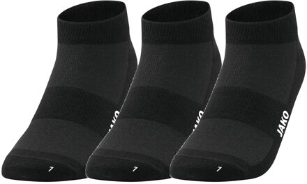 JAKO 3-Pack Footies - Sokken  - zwart - 35-38
